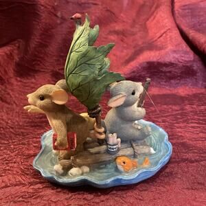 Charming Tails - "Adventure Bound" Huck Finn Style Fitz & Floyd 83/100 4.5”